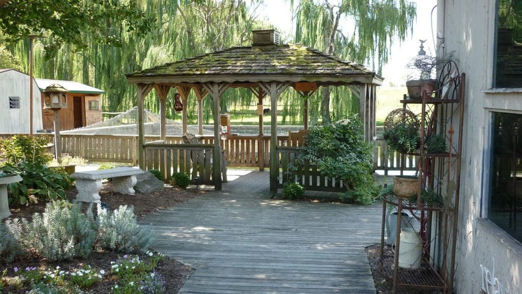 como hacer una pergola de madera